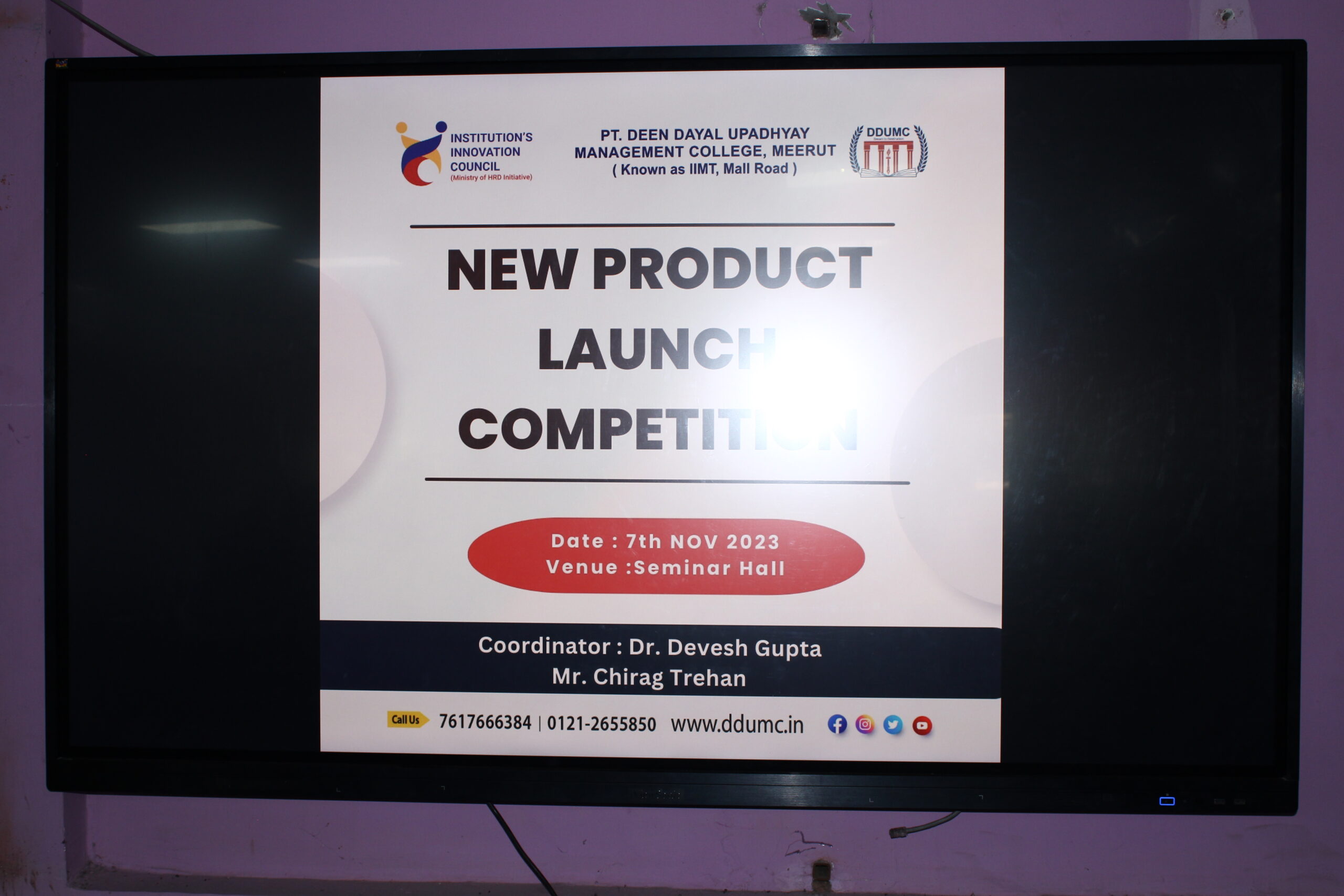 New Product Launch Competition
