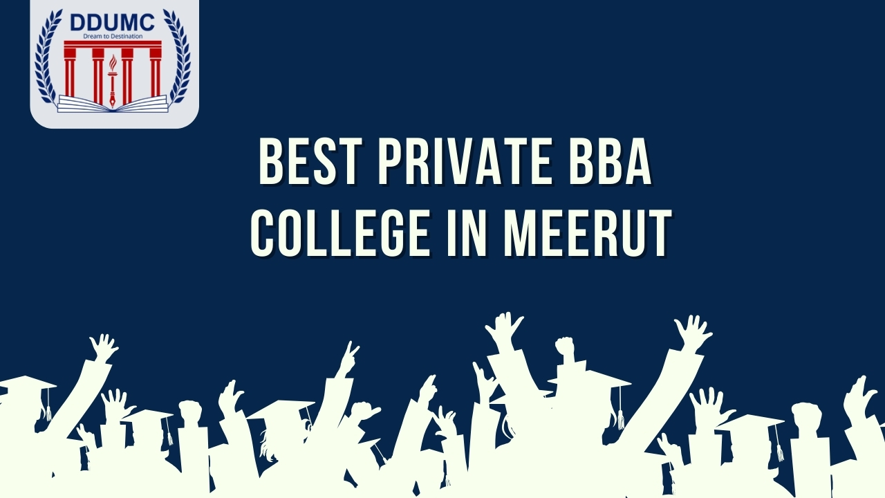 How many private BBA colleges in Meerut
