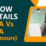 BBA vs BBA Hons.