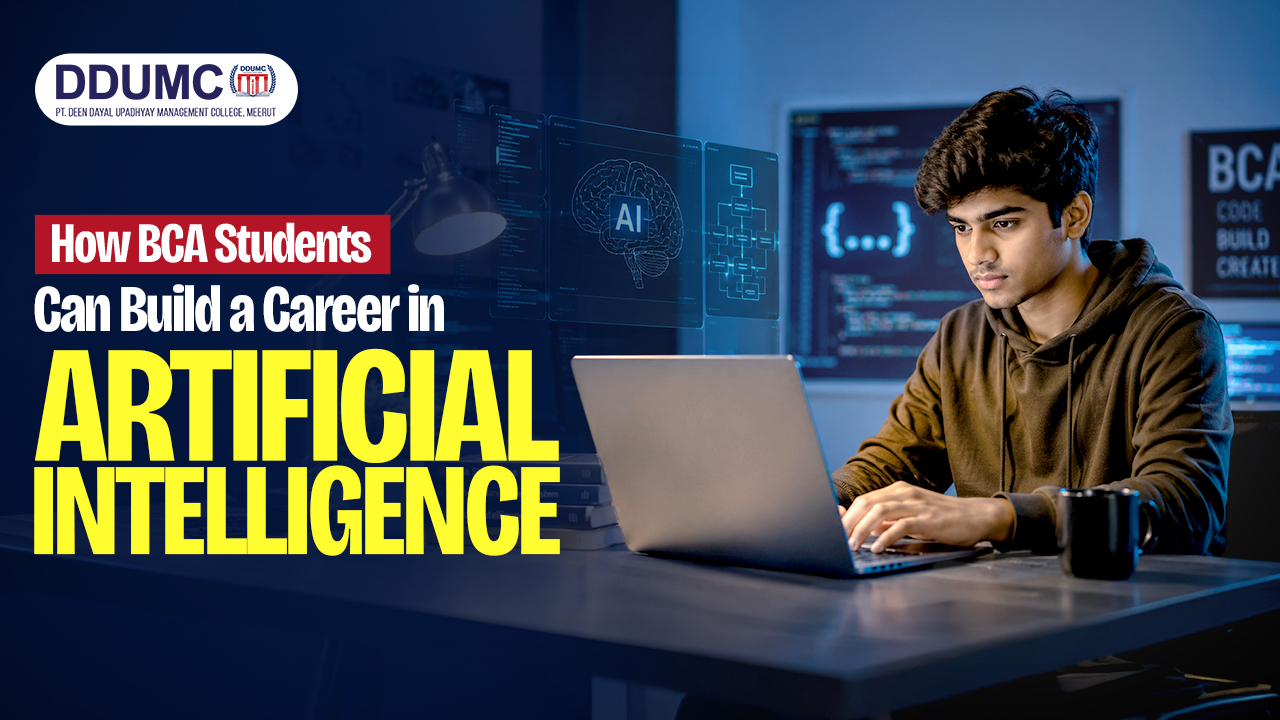 How BCA Students Can Build a Career in Artificial Intelligence