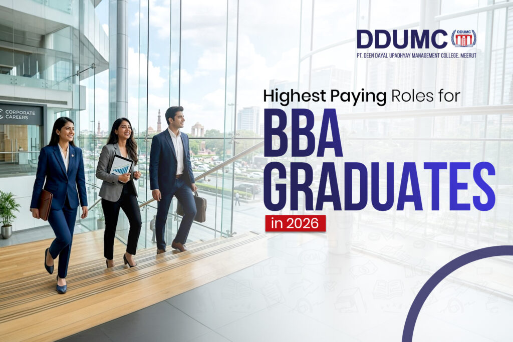 Highest Paying Roles for BBA Graduates in 2026 