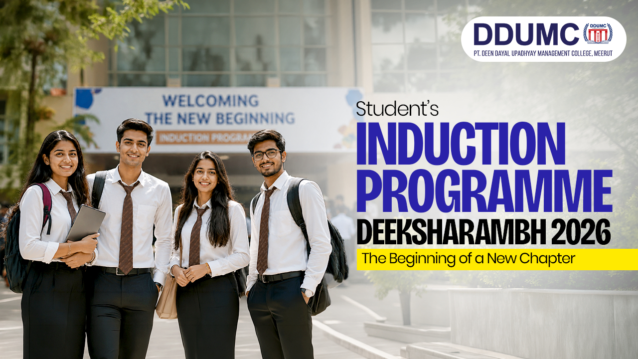 Students' Induction Programme- Deeksharambh, 2026: The Beginning of a New Chapter