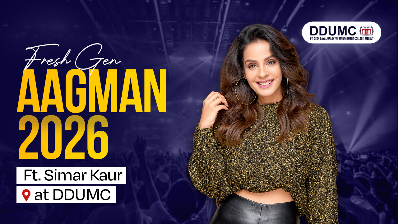 Fresh Gen Aagman 2026 - Ft. Simar Kaur at DDUMC 