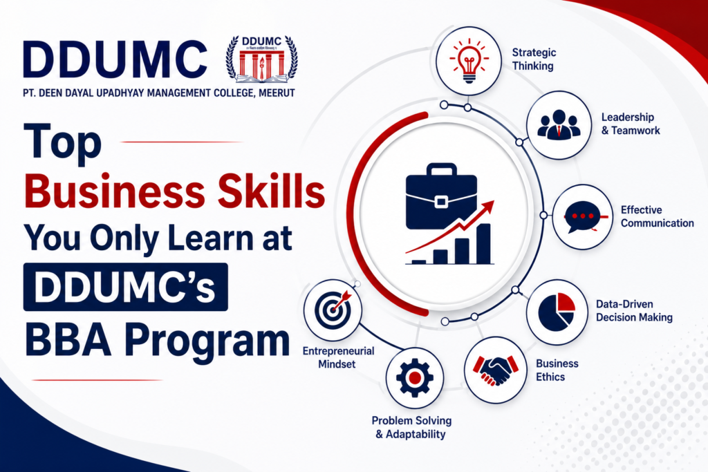 BBA at DDUMC: The Curriculum Built for Corporate Careers