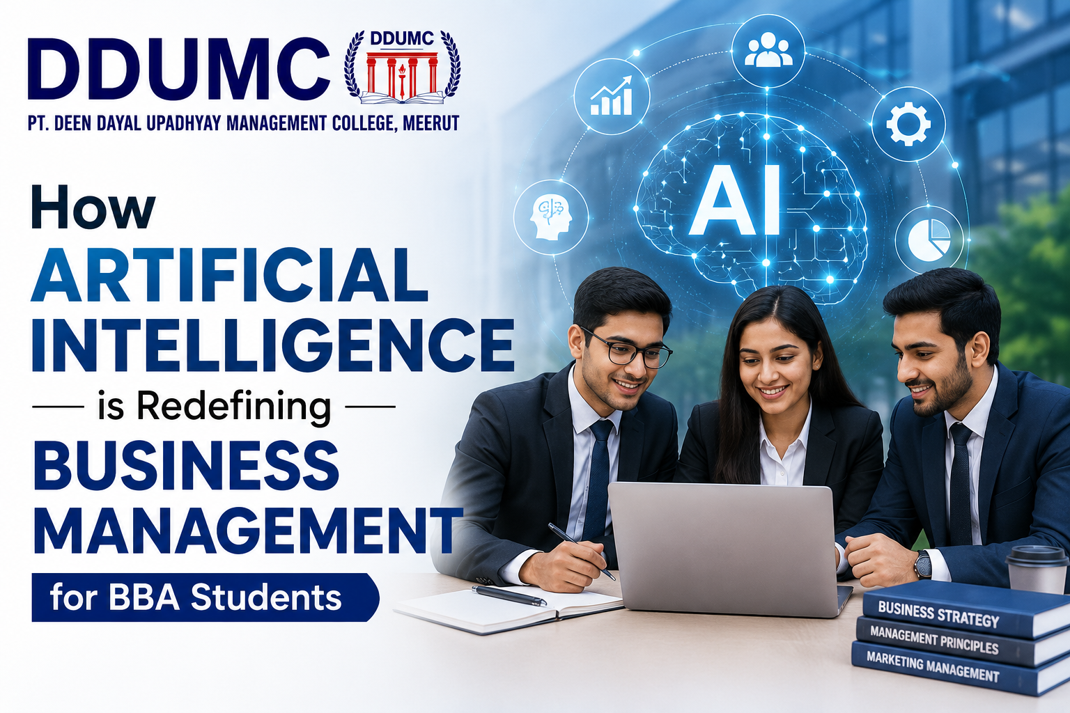 How Artificial Intelligence is Redefining Business Management for BBA Students