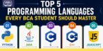 Top 5 Programming Languages Every BCA Student Should Master