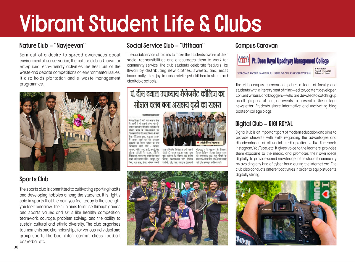 Vibrant Student Life and Clubs at DDUMC - page 2