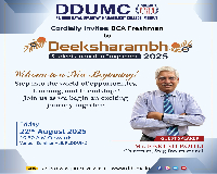 Orientation Program for BCA - Deeksharambh - Pt. Deen Dayal Upadhyay Management College